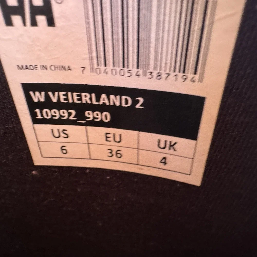 Helly Hansen Veierland 2 Waterproof Rain Boot Size 6 Women's BLACK Knee High